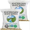 CLEAR CREEK Certified Glyphosate Residue Free Khorasan Wheat Berries | 36 lb (2-18 lb bags) | Non-GMO Project Verified view 1