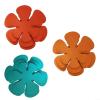 Thick Felt Cookware Stacking Pads 12 pcs for Scratches on Pots Pans Bowls Plates Glassware Ceramics and Stoneware in Cabinets or Drawers (Orange) view 2
