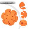Thick Felt Cookware Stacking Pads 12 pcs for Scratches on Pots Pans Bowls Plates Glassware Ceramics and Stoneware in Cabinets or Drawers (Orange) view 4