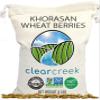 CLEAR CREEK Certified Glyphosate Residue Free Khorasan Wheat Berries | 4 lb | Non-GMO Project Verified view 1