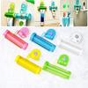 Rolling Toothpaste Dispenser Useful Plastic Rolling Tube Squeezer Toothpaste Easy Dispenser Bathroom Holder Green Nice view 3
