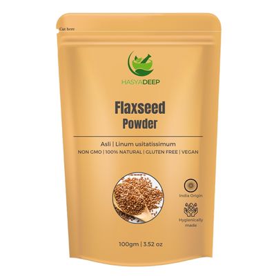 Hasyadeep Flaxseed Powder | Linum Usitatissimum (1kg)