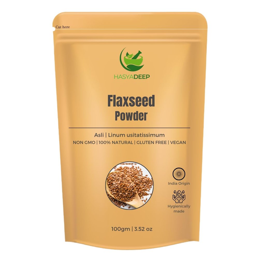Hasyadeep Flaxseed Powder | Linum Usitatissimum (1kg)