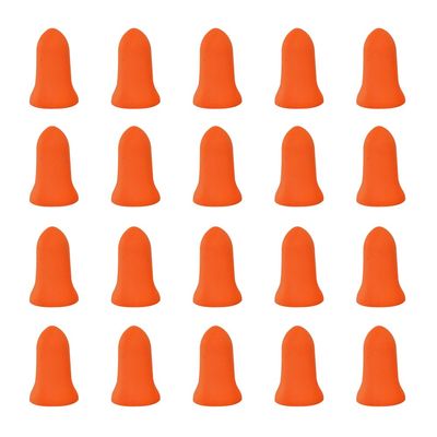 10 Pairs of Noise Reduction earplugs: Super Soft Foam Noise Reduction earplugs - for snoring in Sleep (Orange)