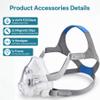 Replacement for ResMed AirFit F20 Mask Cushion Set - Includes Headstrap Frame Assembly, Ultra-Soft Silicone, Gentle Fit, Comfortable Seal, Replacement CPAP SupplieMedium view 4