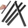Yardenfun Dustpan Rubber Lip Replacement Strips 4pcs 26cm Soft Black Rubber Edge Sealing Strips for Garbage Shovel Dust Pan Accessories Cleaning Tool Parts view 1