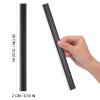 Yardenfun Dustpan Rubber Lip Replacement Strips 4pcs 26cm Soft Black Rubber Edge Sealing Strips for Garbage Shovel Dust Pan Accessories Cleaning Tool Parts view 2