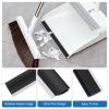 Yardenfun Dustpan Rubber Lip Replacement Strips 4pcs 26cm Soft Black Rubber Edge Sealing Strips for Garbage Shovel Dust Pan Accessories Cleaning Tool Parts view 3