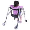 DFEDHF Walking Frames, Height Adjustable Child Standing Frame, Limb Disability Handrails Crutches, 53~70cm High view 3