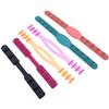 FOMIYES 6pcs Silicone Mask Hangers Adjustable Ear Hooks Anti-Slip Ear Protective Mask Strap Extenders and Pressure Relief Random Color view 1