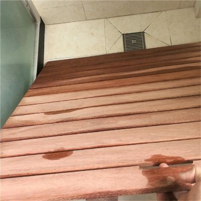 12 16 20 24 28 32 36 in Width Wooden Shower Mats Non Slip, Slatted Solid Wood Bath Pad, Wooden Bath Mats Bathroom, Easy to Clean & Maintain(L x W 36 x 14in)