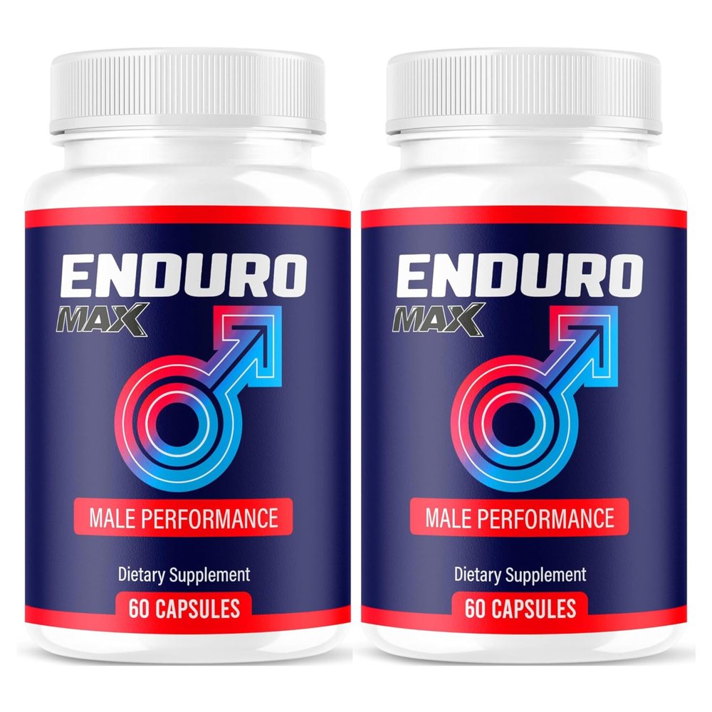 (2 Pack) Enduro Max Capsules, Official EnduroMax Advanced Premium Supplement for Men Support - Maximum Strength, All Natural Enduro Max Vitamin for Overall Health & Wellness, 120 Capsules for 2 Months