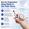 AeonThermoX PCM Cooler for Insulin & GLP-1 1224H at 41 | 7296H+ at 64 Anti-Freeze, TSA Approved, No Power, Thermometer, Needle Storage, Holds 23 Pens (18) view 4