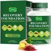 Zafira Recovery Foundation Capsules Clear Mental Fog, Reduce Hair Loss & Boost Digestion | Clinically Tested Saffron & Inositol Formula, Non-GMO, 60 Count view 1