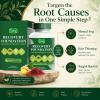 Zafira Recovery Foundation Capsules Clear Mental Fog, Reduce Hair Loss & Boost Digestion | Clinically Tested Saffron & Inositol Formula, Non-GMO, 60 Count view 4
