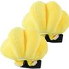 Gogogmee Skating Knee Brace Compression Pad Thick Plush Knee Support Protector for Adults and Yellow Banana Outdoor Sports Skiing Accessories view 1