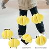 Gogogmee Skating Knee Brace Compression Pad Thick Plush Knee Support Protector for Adults and Yellow Banana Outdoor Sports Skiing Accessories view 3