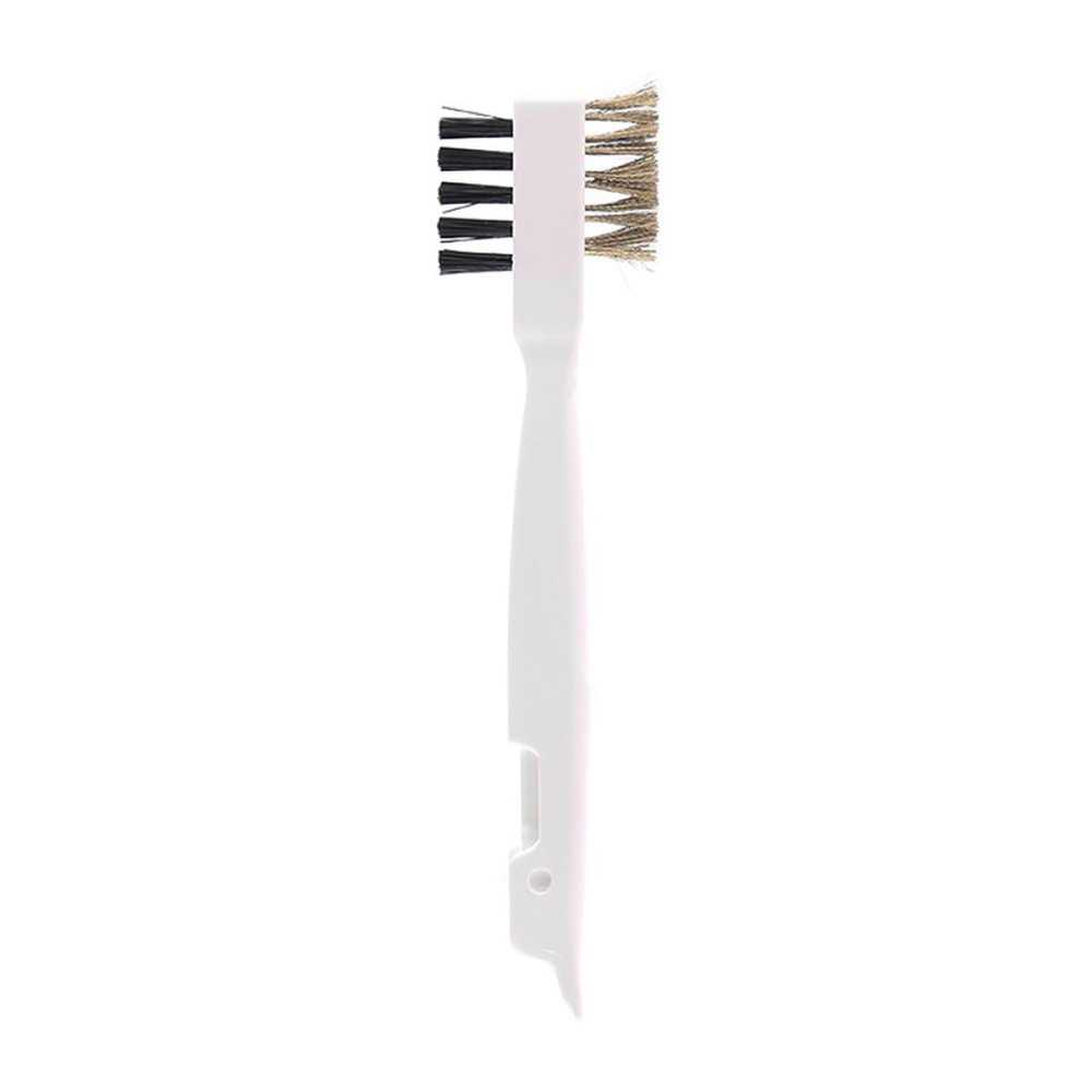 AUTSUPPL Gas Stove Cleaning Brush with Brass Wire Scrub, Pot Pan Bottom Crevice Cleaning Brush for Cooktop and Seam, Kitchen Grease Grime Removal Tool for Household Use