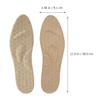 Mobestech Gel Cuttable Shoe Insoles with Self-Adhesive Massage Dots, Sweat-Absorbing Foot Inserts for Men and Women Size M (42-46), Comfortable Reusable Shoe Pads for Sports and Daily Wear view 2