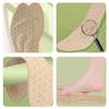 Mobestech Gel Cuttable Shoe Insoles with Self-Adhesive Massage Dots, Sweat-Absorbing Foot Inserts for Men and Women Size M (42-46), Comfortable Reusable Shoe Pads for Sports and Daily Wear view 3