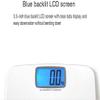 Digital Bathroom Scale, Waterproof Anti SkidBlack Highly Accurate Body Weight Scale with Round Corner Design, Measures Weight up to 330 lbs, Easy-to-Read Backlit LCD(Black) view 2
