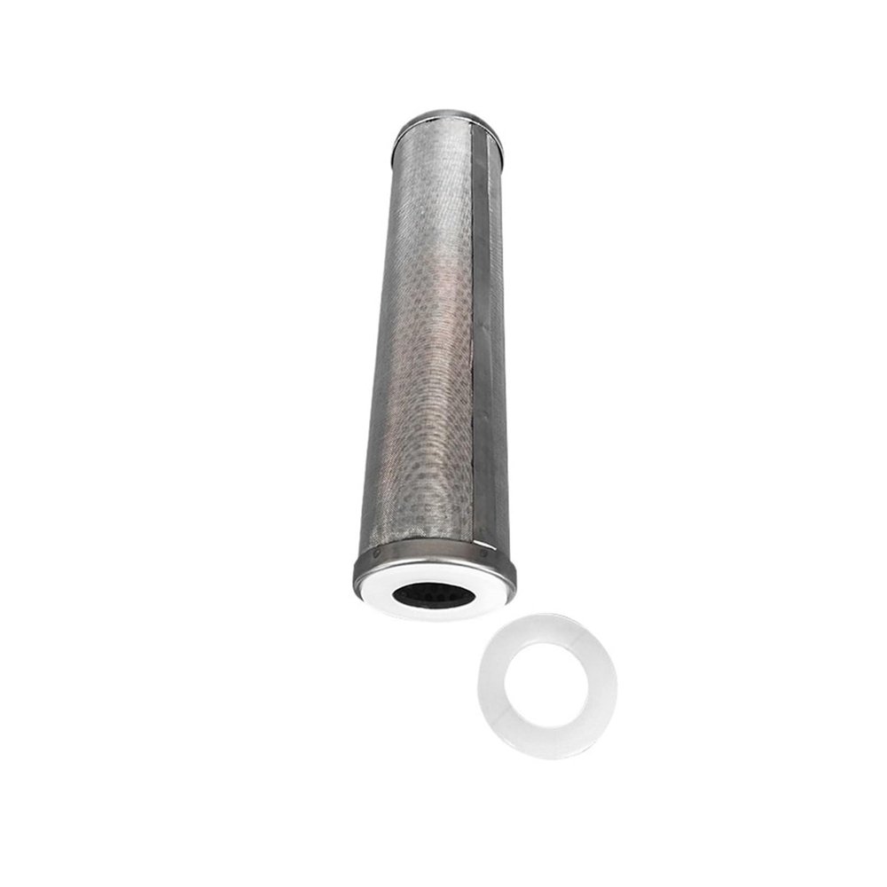 1PCS 10 * 2.5inch 316Stainless Steel 1um Filter Element Water Filter Stainless Steel Cartridge Reused(316L-10inch-50um)