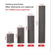 1PCS 10 * 2.5inch 316Stainless Steel 1um Filter Element Water Filter Stainless Steel Cartridge Reused(316L-10inch-50um) view 2
