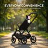 COOPHYA Wheelchair Cup Holder and Walker Drink Holder Universal Cart and Stroller Cup Rack Sturdy Outdoor Bottle for Elderly Mobility Aids view 3