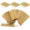 Abaodam Toothpicks with Kraft Paper Wrapping, Single-Ended Eco-Friendly Picks for Appetizers and Fruit, Small Pack Suitable for Restaurant and Home Use view 1