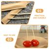 Abaodam Toothpicks with Kraft Paper Wrapping, Single-Ended Eco-Friendly Picks for Appetizers and Fruit, Small Pack Suitable for Restaurant and Home Use view 3