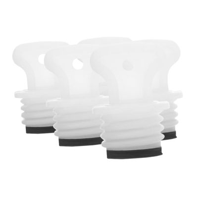 VICASKY 5pcs Hot Water Bottle Leakproof Rubber Cap 21mm Sealing Stopper Replacement Lid for Warm Water Bag Therapy Relief Accessories