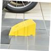 MAGICLULU Portable Plastic Threshold Ramp for Doorway with Anti-Slip Surface, Heavy Duty Yellow Ramp 250x270x110mm for Wheelchairs, Scooters, Motorcycles, and Low Vehicle Access view 4