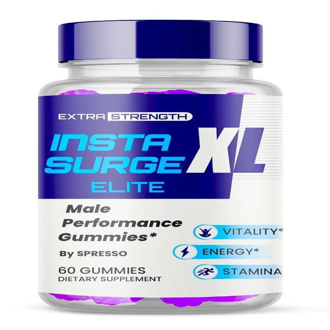 (1 Pack) Insta Surge XL Gummies, Official InstaSurge XL Supplement Gummys with Premium Ingredients, Advanced Formula Support for Active Lifestyle & Overall Wellness Reviews (60 Gummies)