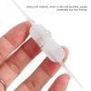 Toyvian 3pcs Zip Closure Adhesive Wound Closure Strips 4510mm Flexible Bandages for Seam-Free Wound Care at Home and Outdoors view 4