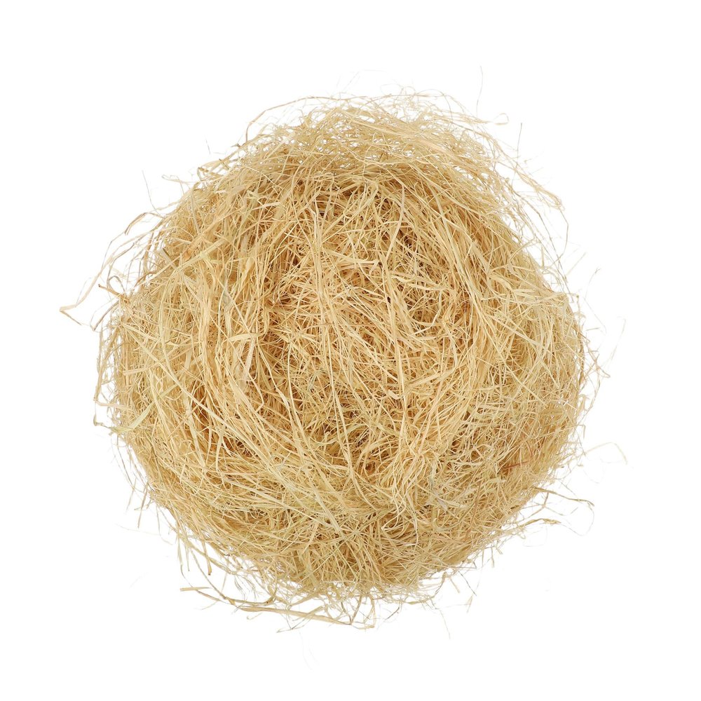 ARTIBETTER Natural Raffia Grass Shredded Filler 120g Pack Packaging Box Accessories Wedding Favor Basket Filling Material for Wrapping and Craft Decoration