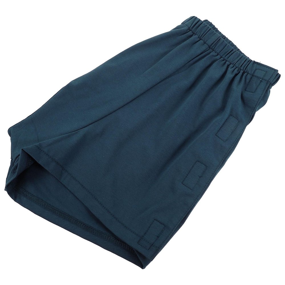 LALADEFIEE Mens Washable Incontinence Underwear Cotton Briefs L Size Denim Blue Reusable Post-Surgery Care Easy Wear Adult Protective Pants for Elderly and Bedridden