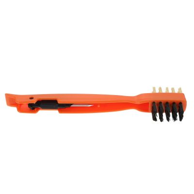 jojofuny Multipurpose Stove Cleaning Brush with Copper Wire Bristles, Household Handle Kitchen Brush for Cooktop Oil and Grease Removal, Sturdy Kitchen Cleaning Tool for Gas Stoves