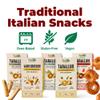 For Alle Gluten-Free Tarallini and Mini Grissini Bundle, Set of 5 Traditional Italian Pugliese Snack with Extra Virgin Olive Oil, Fennel, Rosemary, Tomato and Oregano. Oven-Baked. Vegan. Cholesterol-Free view 4