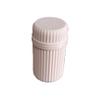 Znet3D Eye Drop Bottle Travel Capsule Single Bottle Holder with ScrewOn Lid, Height Extender & Keychain Spacer Compact Protective Case Made in USA (Beige) view 1