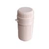 Znet3D Eye Drop Bottle Travel Capsule Single Bottle Holder with ScrewOn Lid, Height Extender & Keychain Spacer Compact Protective Case Made in USA (Beige) view 2