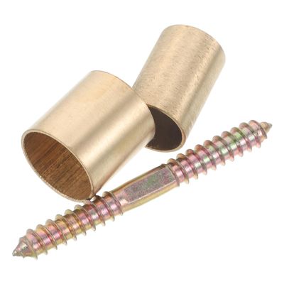 HOLIDYOYO Copper Elderly Cane Connector and Anti-Slip Walking Stick Tips Set, Sturdy Crutch for Walking Aid Stability and Grip Support