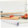 Vaguelly Food Cling Wrap 2 Rolls 25cm X 45m Disposable Pe Foodservice Film with Slide Cutter, Kitchen Food Save Wrap for Fresh Fruit and Vegetable Storage view 4
