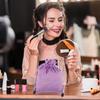 DIYEAH 2pcs Purple Flannel Jewelry Pouches Drawstring Storage Bags for Cosmetics Perfume Dustproof Velvet Wrap Bags Home Organization view 4