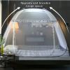 LLLKSX Portable Foldable Mosquito Net for Travel and Camping - Easy Install Gray Dome Design(Light Blue,180x200x150cm) view 2