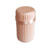Znet3D Eye Drop Bottle Travel Capsule Single Bottle Holder with ScrewOn Lid, Height Extender & Keychain Spacer Compact Protective Case Made in USA (Champagne) view 1