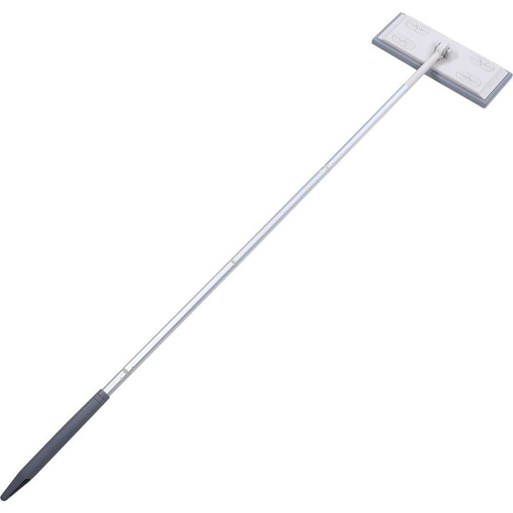 HINTRMENT Detachable Dry Dust Mop with Long Handle No Washing Handheld Floor Cleaning Mop Dual-use Wet and Dry Electrostatic for Home Cleaning