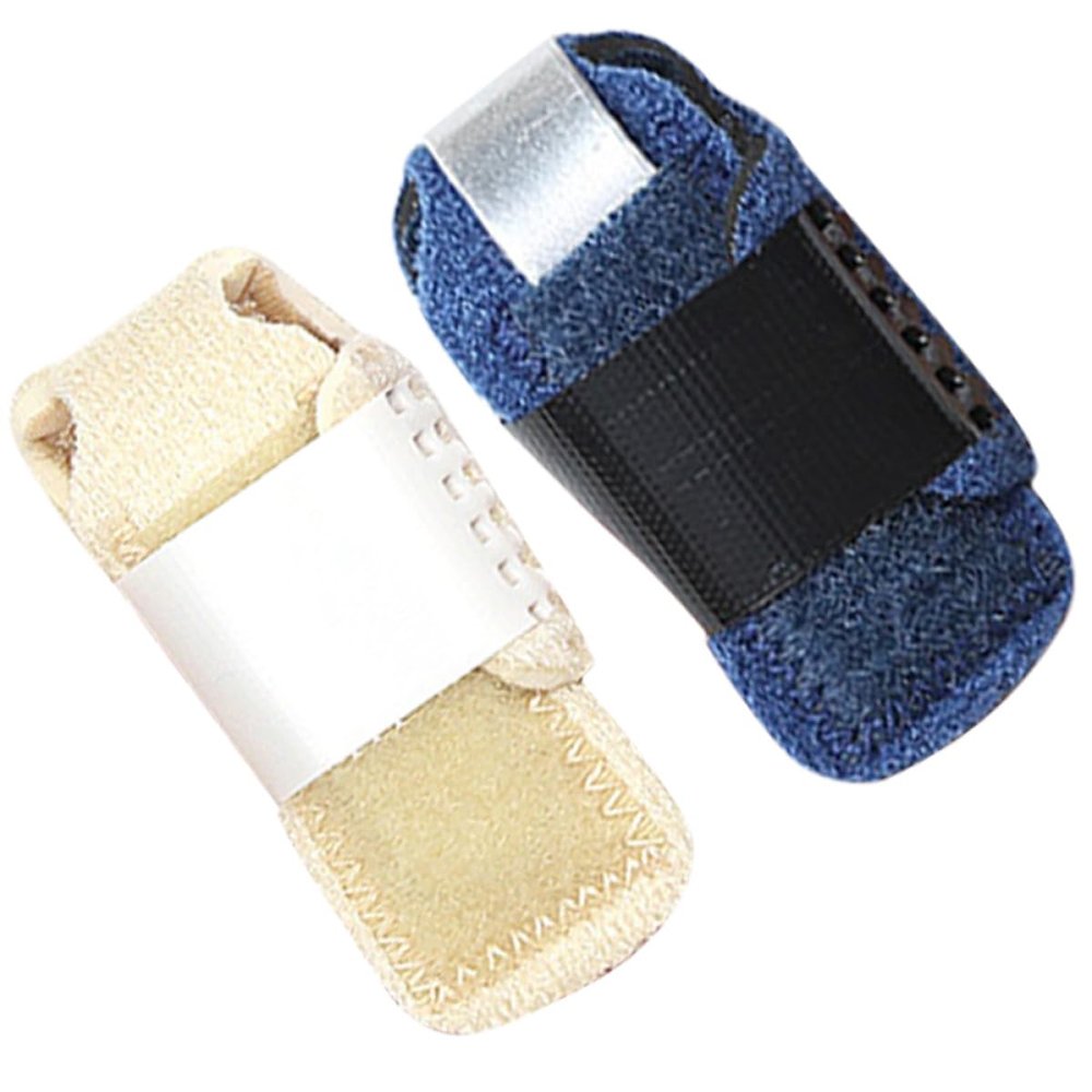 SWETRACE Adjustable Toe Splint Support Brace for Finger and Toe Sprains 2pcs Set for Daily Foot Protection and Alignment