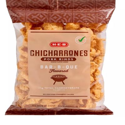 HEB Chicharrones Pork Rinds 5oz - 1 bag (BBQ)