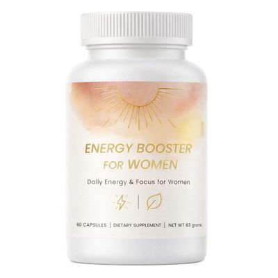 Lar Naturals Energy Booster for Women, Daily Energy and Focus Supplement, Healthy Adderall Alternative, Clean Energy Support for Moms, Work, Study and Gym, Womens Focus Capsules, 60 Count