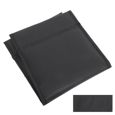 KAILIKETIY Wheelchair Backrest Cushion Black, Removable Back Support Pad for Wheelchair Replacement Parts, Stable Ergonomic Back Cushion for Mobility Aid Use
